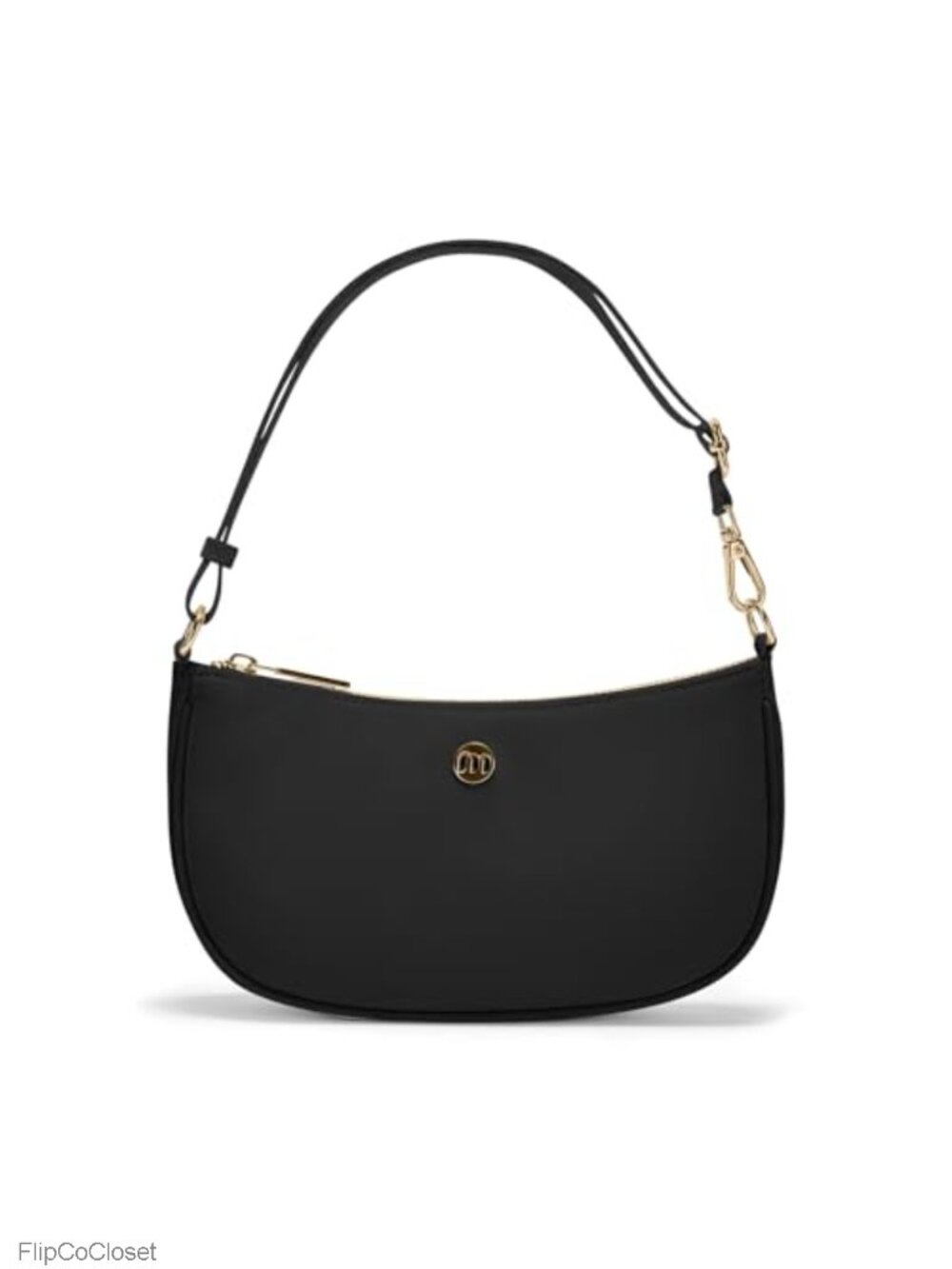 Nylon Shoulder Bag Adjustable Strap Hobo Clutch